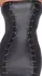 Cottelli Collection Tube Dress L Black Matte with Rose Gold Detail