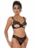 Mix & Match Unlined Bra with Faux Underbust, Lace, Adjustable Straps