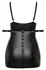 Cottelli Bondage Plus Dress XL Matte Black with Handcuffs Set