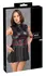 Cottelli Bondage Plus Dress XL - Black Matte, Adjustable Arm Cuffs, Mask