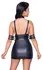Cottelli Bondage Dress XL - Matte Black Adjustable Straps & Belts