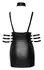 Cottelli Bondage Dress XL - Matte Black Adjustable Straps & Belts