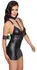 Cottelli BONDAGE Dress L with Adjustable Straps, Black Matte Finish