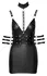Cottelli Bondage Dress S — Matte Black, Adjustable Belts & Restraints