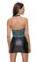 Cottelli Lingerie Dress Black/Teal M - Two-Tone Lace & Matte Look