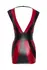 Cottelli Collection Party Dress Red/Black L - Fitted Matte Design