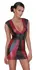 Cottelli PARTY Women’s Dress Red/Black Matte Look Size S