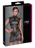 Cottelli PARTY Black Matte Dress XL with Powernet Inserts