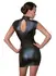 Cottelli PARTY Black Matte Dress XL with Powernet Inserts