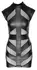 Cottelli PARTY Black Matte Dress XL with Powernet Inserts