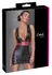 Cottelli PARTY Dress Black/Red S - Matte Look, Figure-Enhancing Design