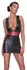 Cottelli PARTY Dress Black/Red S - Matte Look, Figure-Enhancing Design