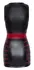 Cottelli PARTY Dress Black/Red S - Matte Look, Figure-Enhancing Design
