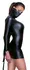 Cottelli Bondage Black Dress S with Long Sleeves and Front Zipper