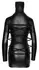 Cottelli Bondage Black Dress S with Long Sleeves and Front Zipper