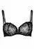 Very Sexy Unlined Lace Bra Floral Design Adjustable Straps 8713221825919