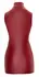 Cottelli Collection Dress Zip S - Fitted Stretch Dress with 2-Way Zipper