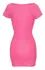 Cottelli Collection Dress Hot Pink S - Stretch Design, Wide Neckline