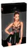Noir Handmade Vinyl Mini Dress XL - Shiny Flared Party Outfit