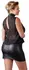 Cottelli Collection Transparent Black Mini Dress 2XL Loose Top Fit