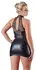 Cottelli Collection Wetlook & Lace Dress L Black Elegant Fit