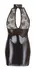 Cottelli Collection Dress M Black Wet Look & Lace Elegant Design