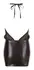 Cottelli Collection Chiffon Dress L - Black, Halterneck, Wetlook Skirt