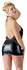 Cottelli Collection Chiffon Dress S Backless Halterneck Black