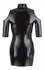 Cottelli Collection Cold Shoulder Dress Black L Wet Look Finish