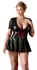 Cottelli Collection Dress Black/Red 3XL - Elegant Lace Party Model
