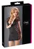 Cottelli Collection Black Zip Dress with Lace, Size M