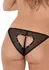 Daring Intimates Tiffany Hearted Panty with Diamond Accents, Elegant Design