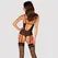Obsessive Glandez Lace Body XL/2XL with Removable Straps, Black