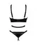 Obsessive Armares Black Harness-Style Body XL/2XL Adjustable Fit