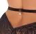 Kissable Black Lace Bodysuit L/XL - Elegant Sheer Design