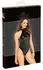 Noir Handmade Body S Powerwetlook Zip Rhinestone Collar Black