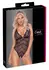Cottelli Lingerie Lace Bodysuit S, Powernet & Adjustable Straps