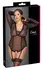 Cottelli Curves Body Lace Black 4XL - Sheer Lace Plus Size Bodysuit