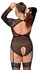 Cottelli Curves Body Lace XL, Black, Powernet & Lace, Detachable Straps