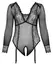 Cottelli Curves Body Lace XL, Black, Powernet & Lace, Detachable Straps