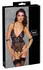 Cottelli Bondage S Lace Harness Body with Removable Chain, Black