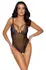 Cottelli Lingerie Body Lace L - Elegant Open Design, Floral Motif