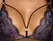 Cottelli Lingerie Body Lace M - Floral Lace, Adjustable Straps, Black/Pink