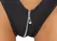 Cottelli PARTY Body M/L - Black Matte Look, Open Back, Collar Accent