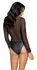 Cottelli PARTY Powernet Long-Sleeve Bodysuit XL Matte Details