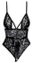 Kissable Body L/XL Elegant Black Lace Adjustable Straps