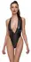 Cottelli Party Matte Look Body M - Elegant Halterneck, Deep Back, Black