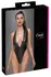 Cottelli Party Matte Look Bodysuit S - Deep Neckline, Open Back