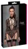 Cottelli LINGERIE Body Lace L Long-Sleeve, Adjustable Harness, Black