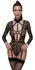 Cottelli Lingerie Body Lace M Long Sleeve Lace Harness Black